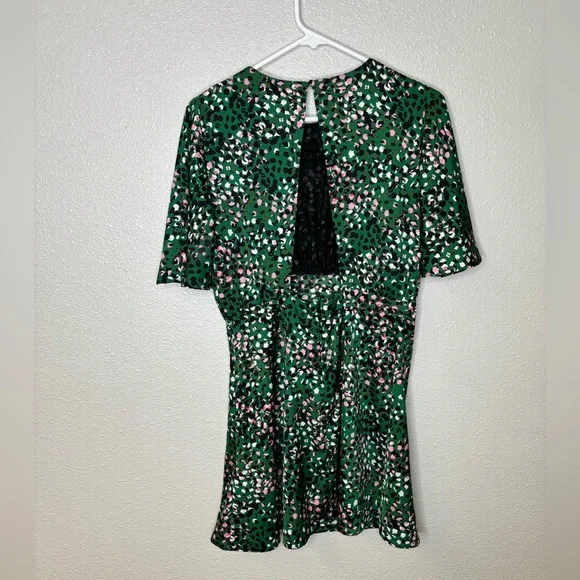 Topshop Austin Print Mini Dress 6‎ - Picture 4 of 7